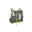 HYDRATION RUNNING VEST PRO 5L - GREY/NEON YELLOW