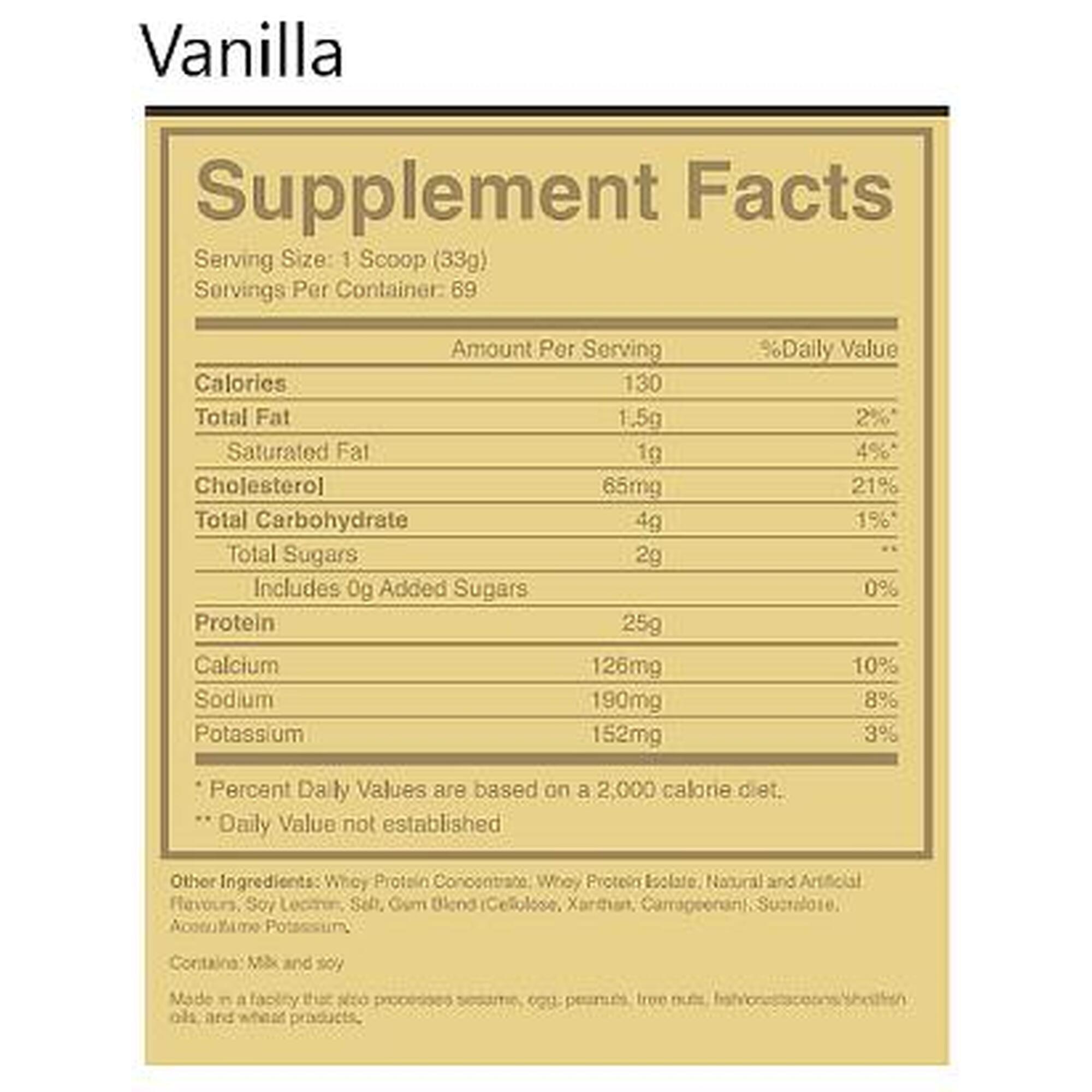 CBUM Whey Blend Protein 5lbs - Vanilla