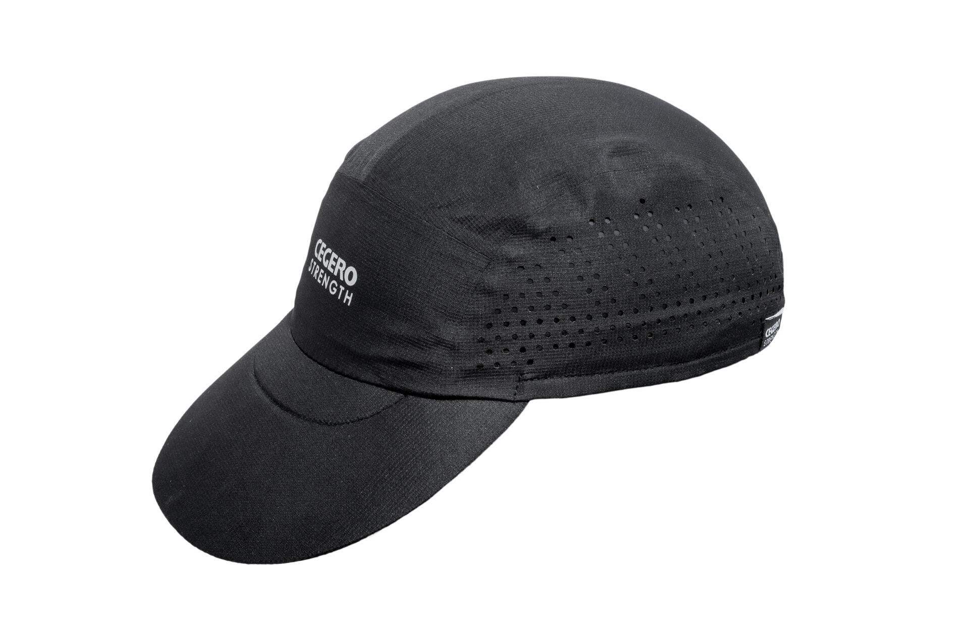 SOFT UV UNISEX RUNNING CAP BLACK