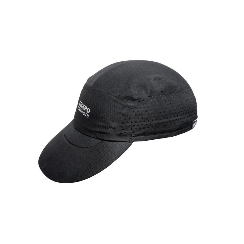 SOFT UV 中性跑步帽 - 黑色