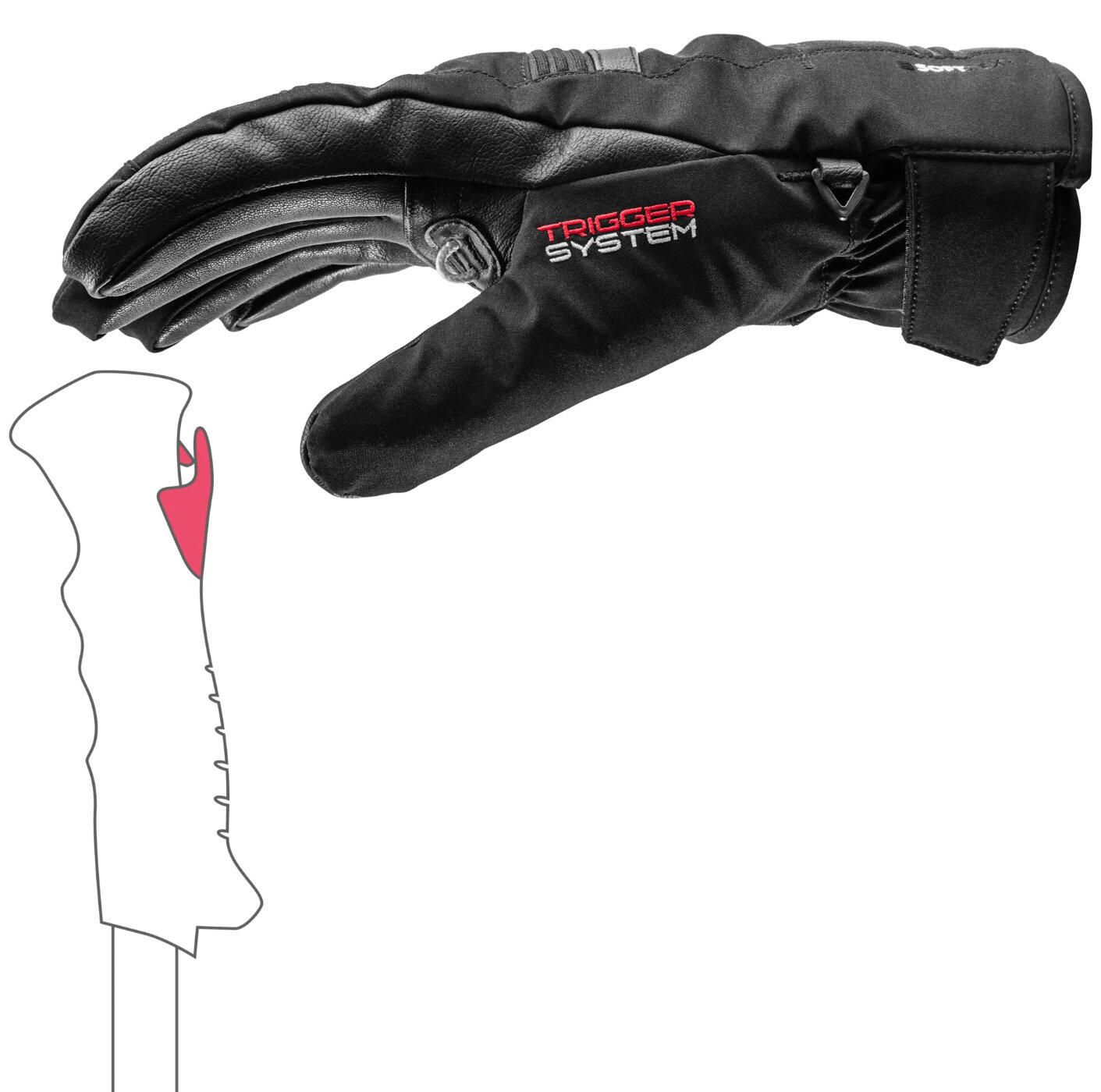 LEKI HS Cerro 3D Skihandschuhe für Herren 3/3