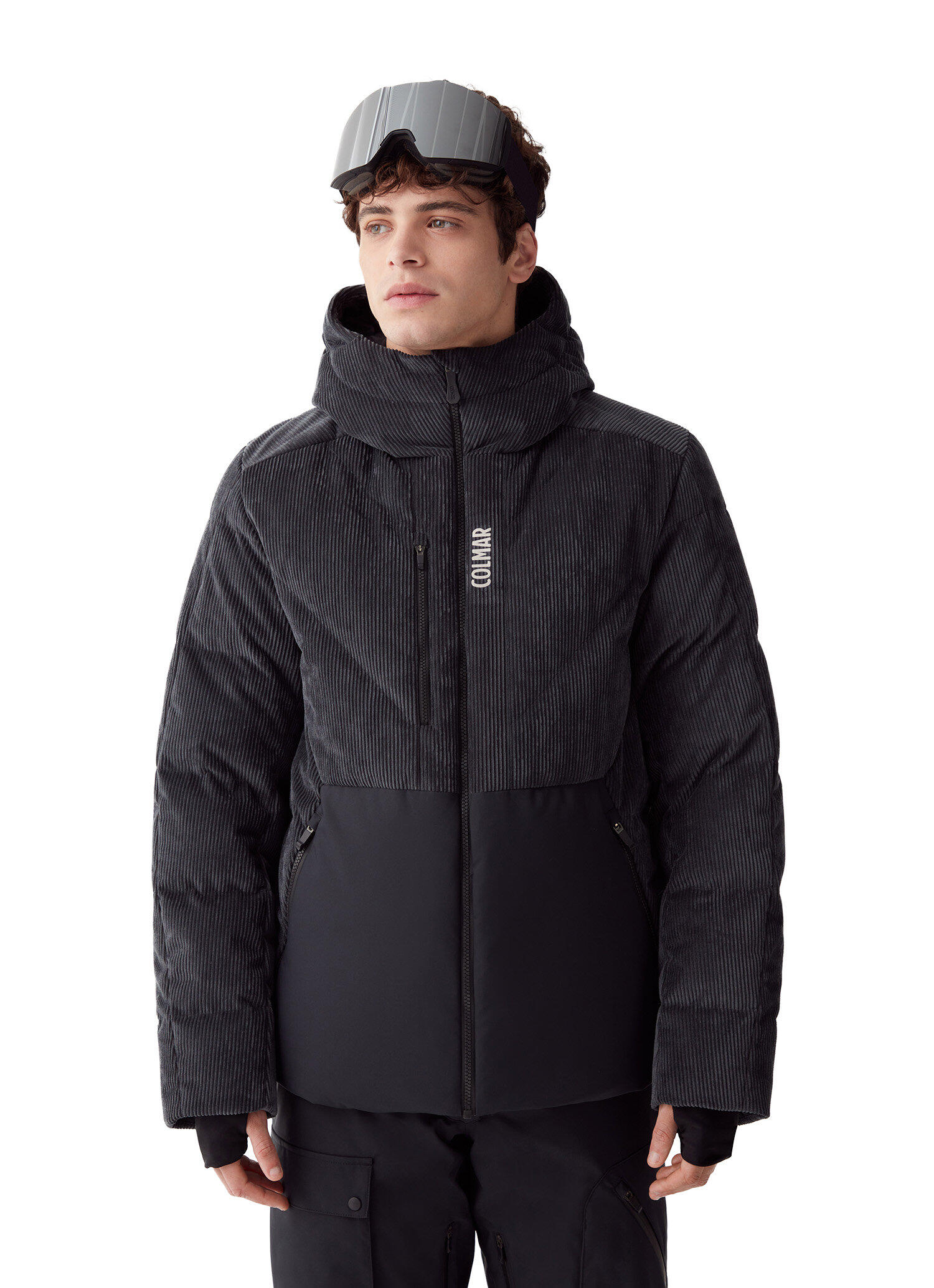 COLMAR bauschige Ski-Daunenjacke aus Stretch-Cord 4/4