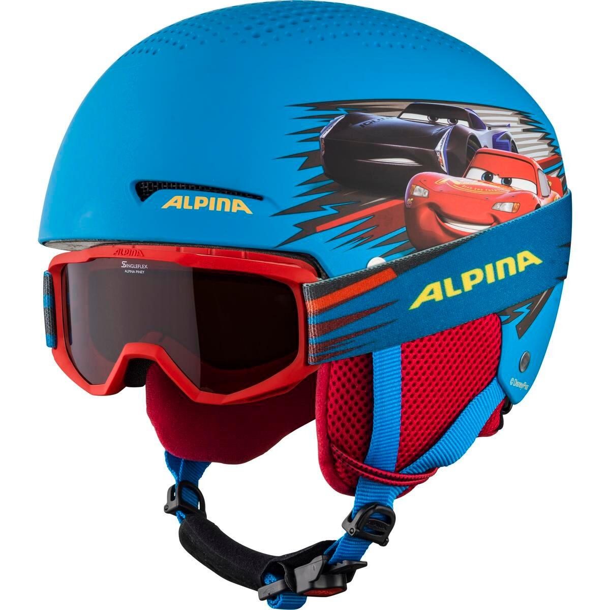 ALPINA ALPINA Zupo Disney Set Skihelm Frozen II / Cars für Kinder