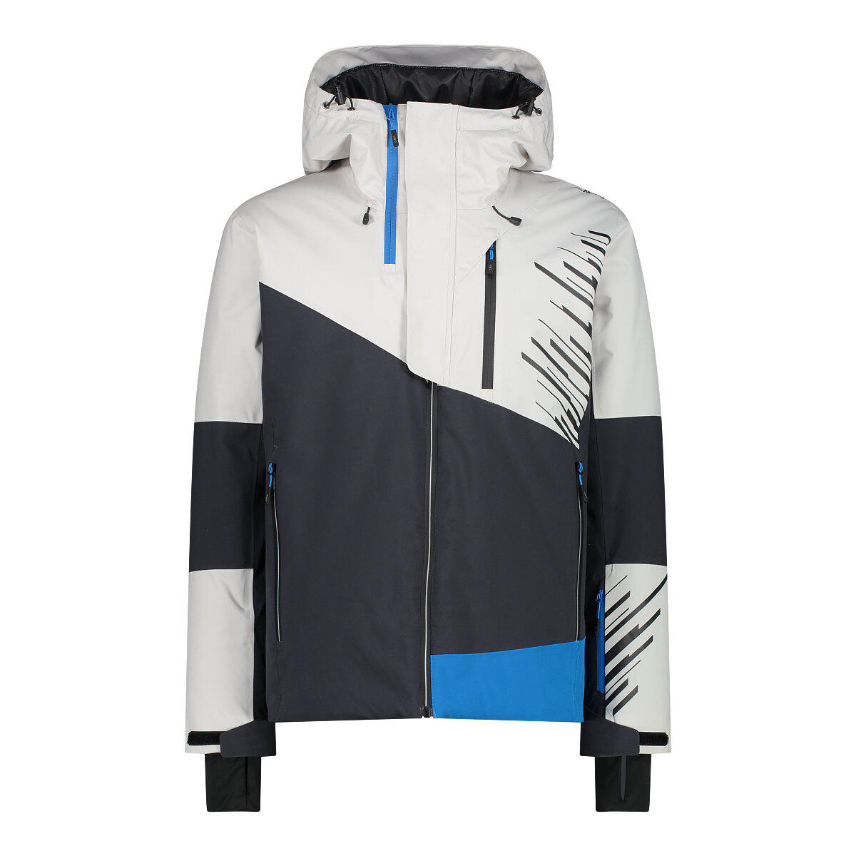 CMP Skijacke aus Twill mit fester Kapuze für Herren Decathlon