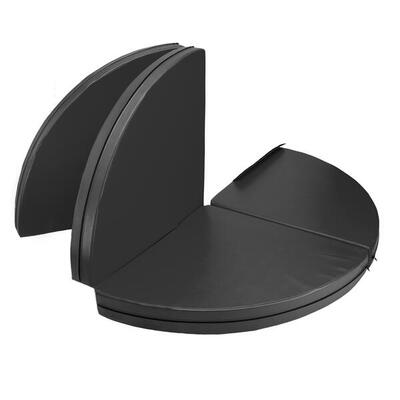 Materasso per pole dance pieghevole rotondo diametro 150 cm spessore 10 cm