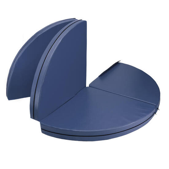 Materasso per pole dance pieghevole rotondo diametro 150 cm spessore 10 cm