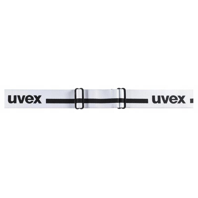 g.gl 3000 Skibrille Unisex – Erwachsene – white matt/brown-clear