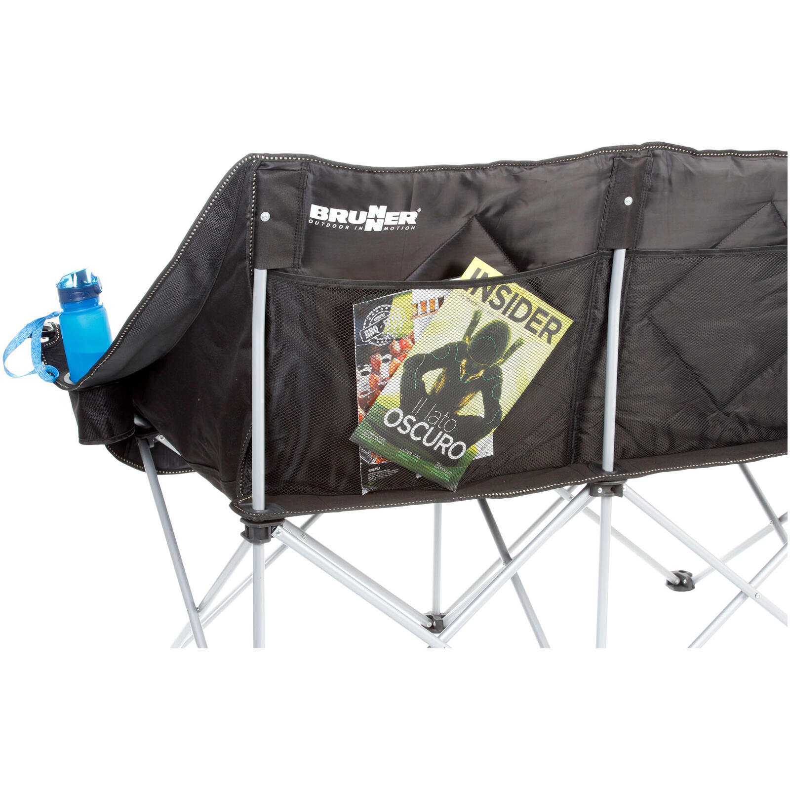 Camping bank Action Double lounge klapstoel Tuin 4/5