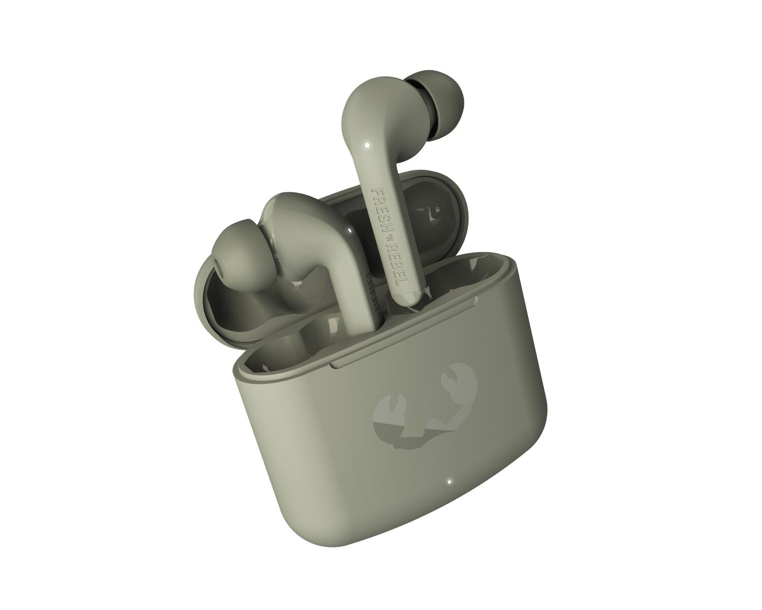 FRESH N´ REBEL Twins Fuse - True Wireless earbuds - Dried Green