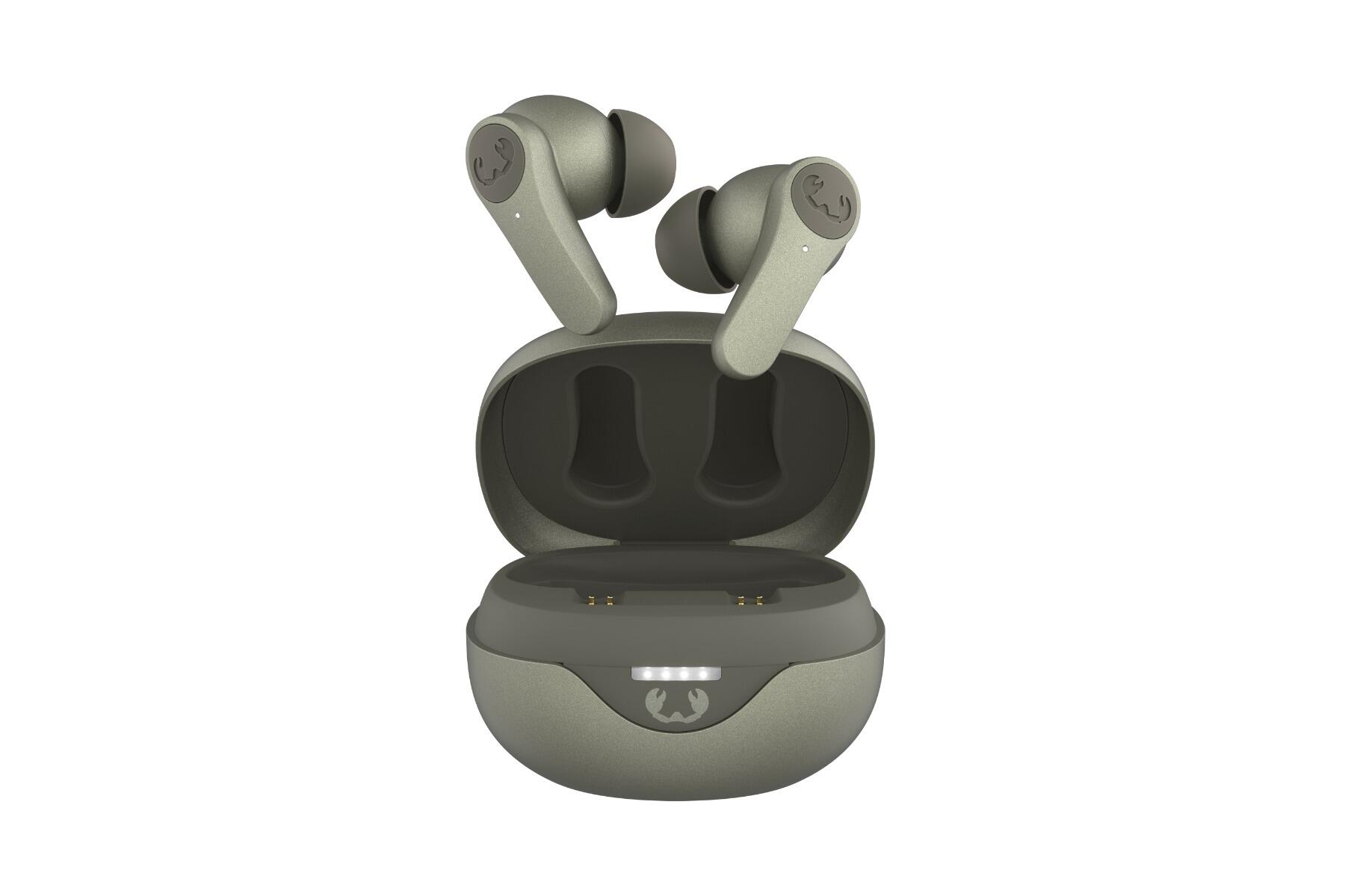 Twins Rise - True Wireless earbuds met Hybrid ANC - Dried Green 5/7
