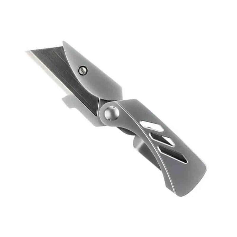 EAB Lite Utility Slvr CLP E 0/3 Multi-Funcitonal Small Pocket Knife - Silver