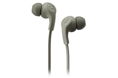 Flow tip - wired earbuds met usb-c connector - dried green