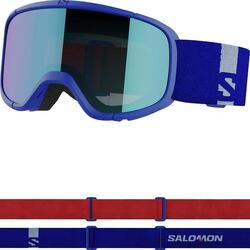 Salomon Lumi Junior Masque De Ski - Race Blue/Mid Blue