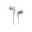 Flow Tip - Wired earbuds met USB-C connector - Smokey Pink