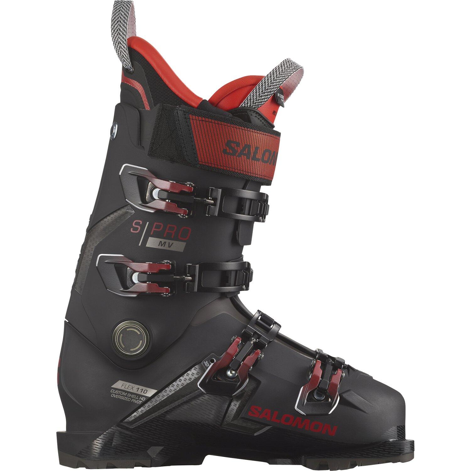 Salomon - Salomon Chaussures De Ski S/pro Mv 110 Gw - Bk/red/belu - Chaussures De Ski - Noir - 29 - 29,5 Cm - Decathlon