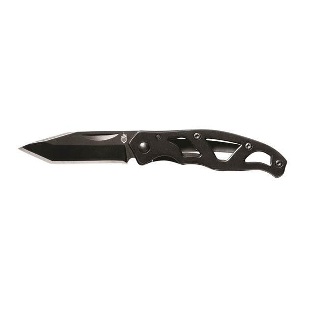 Paraframe Mini Tanto Folder Knife - Black