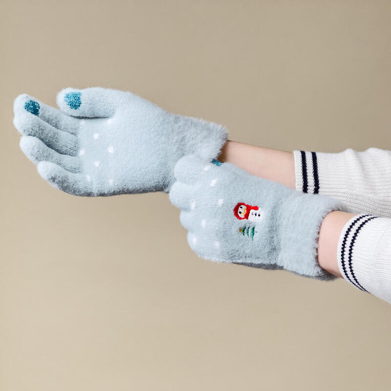 Rękawiczki turystyczne damskie Hurtel zimowe
