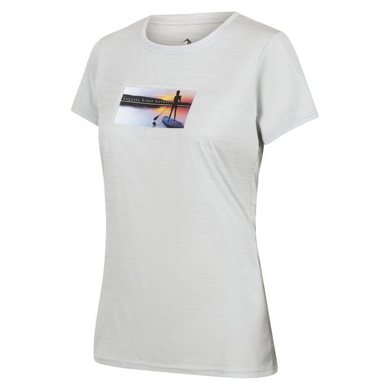 Dames Fingal VII Lake Marl TShirt (Cyberspace)