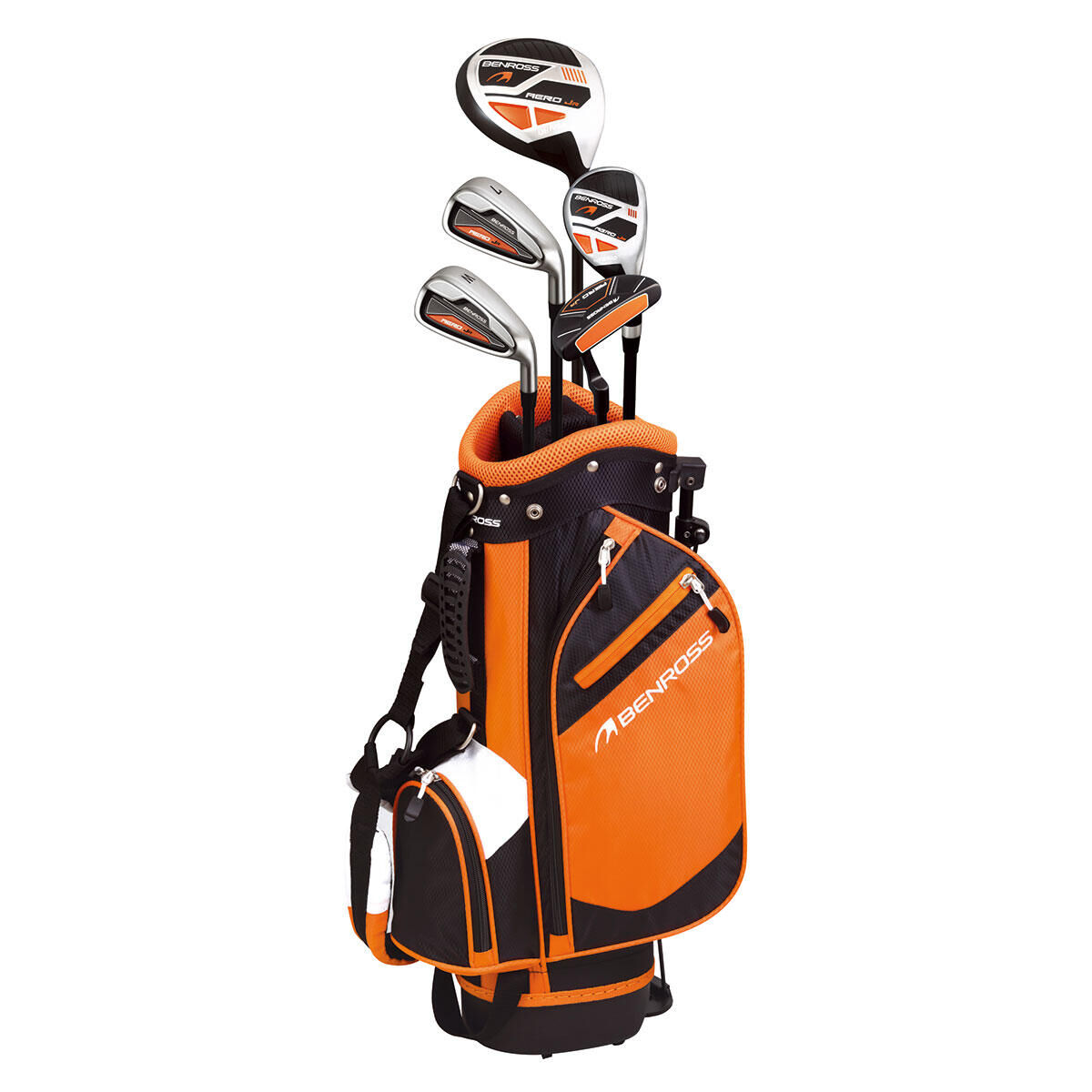 BENROSS Benross Junior Aero Orange 43 - 49" Golf Package Set