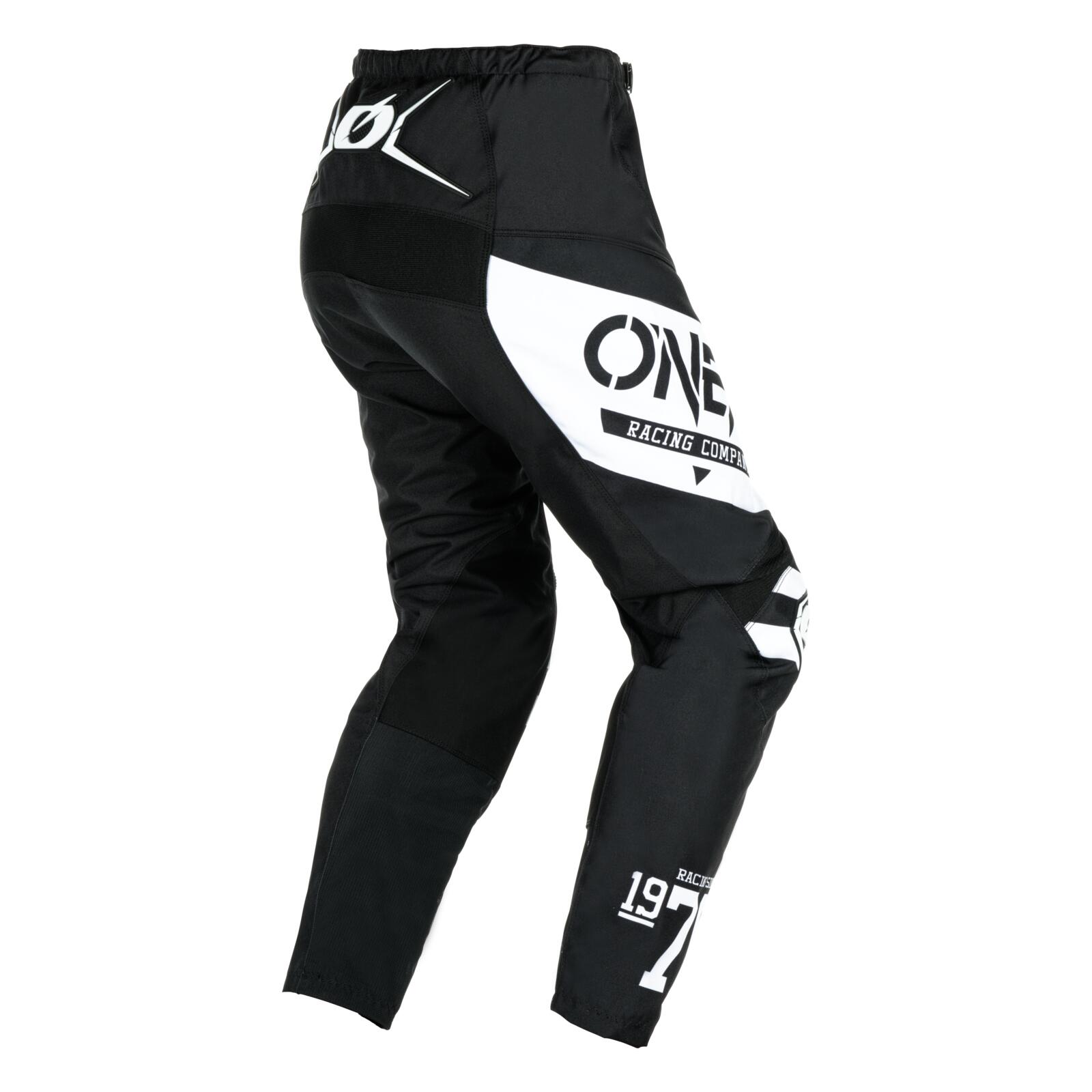 MTB Pantalones ELEMENT Unisex Negro/Blanco 2/2