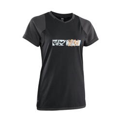 Bike Tee Scrub Amp SS vrouwen zwart