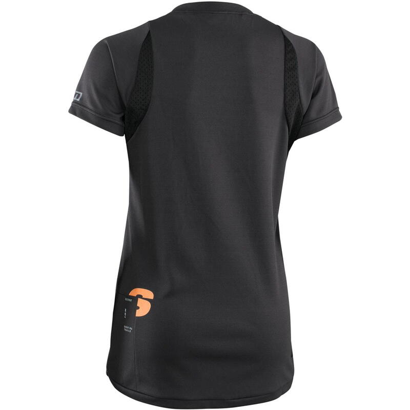 Bike Tee Scrub Amp SS mujer negro