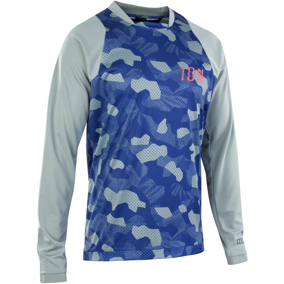 ION Bike Tee Scrub LS heren - getijde groen