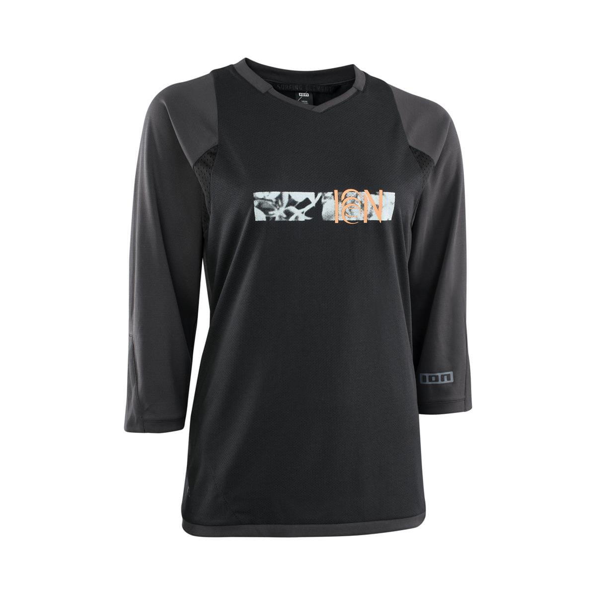 ION Bike Tee Scrub Amp LS 3/4 vrouwen zwart