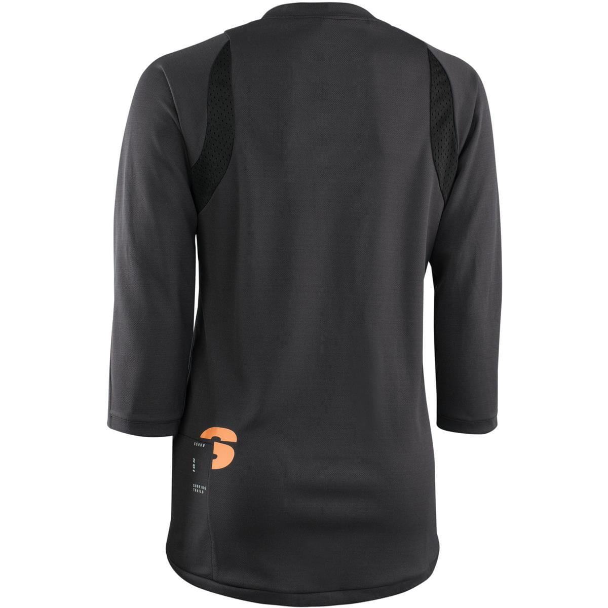 Bike Tee Scrub Amp LS 3/4 vrouwen zwart 2/2