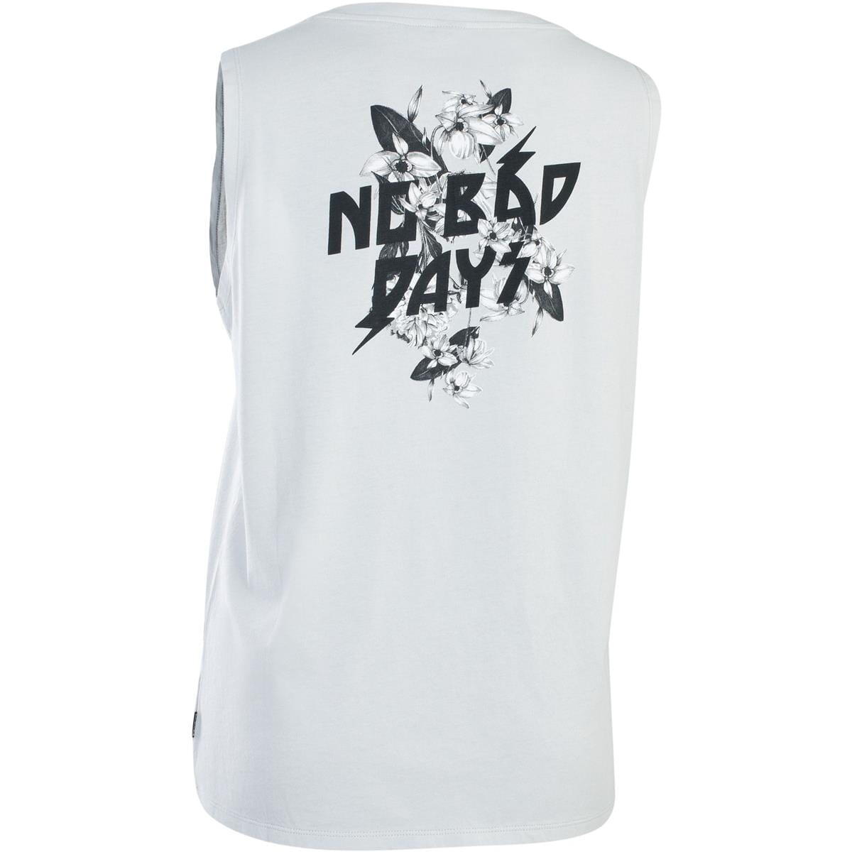 Tank No Bad Days women blanc/bleu 2/2