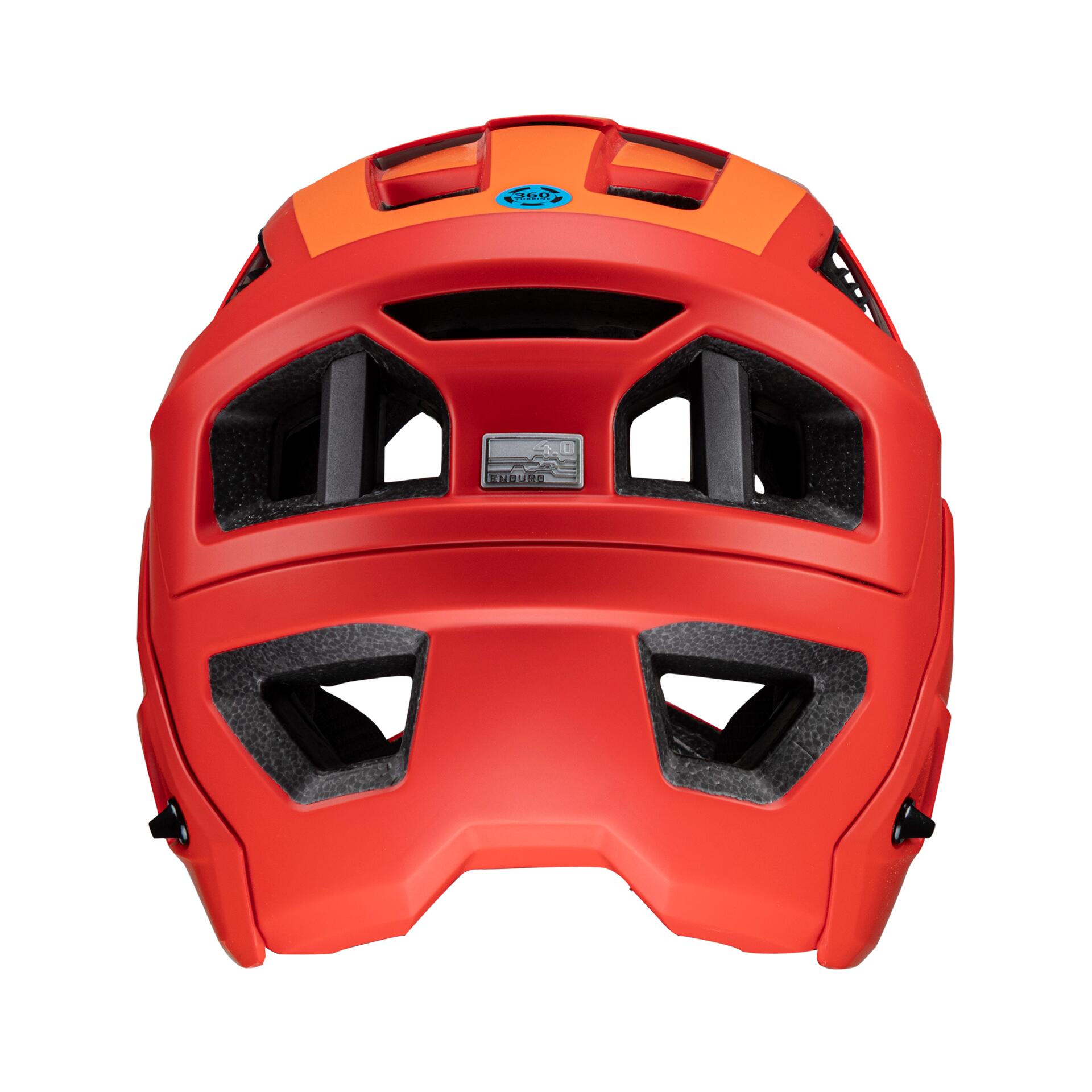 Casco MTB Enduro 4.0 V24 certificato DH e mentoniera rimovibile Rosso Uomo 7/7