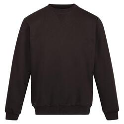 Heren Pro Crew Neck Sweatshirt (Zwart)