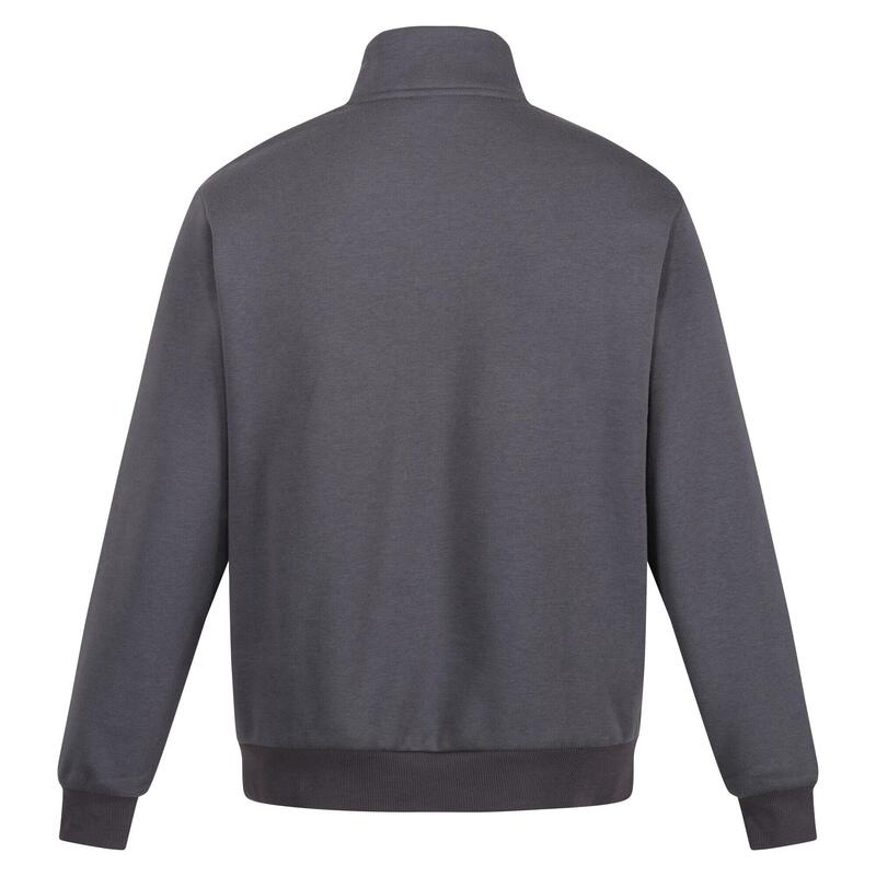 Heren Pro Quarter Zip Sweatshirt (Afdichting Grijs)