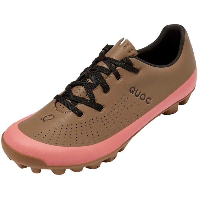 Quoc Gran Tourer Lace Shoes Pink Brown