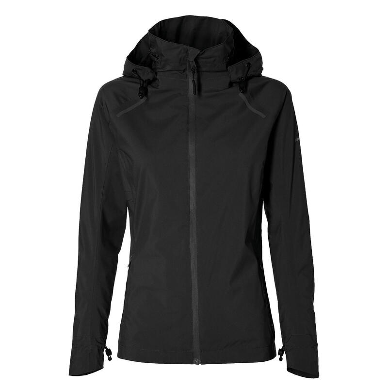 BASIL Veste de pluie pour vélo femme Skane, jet black