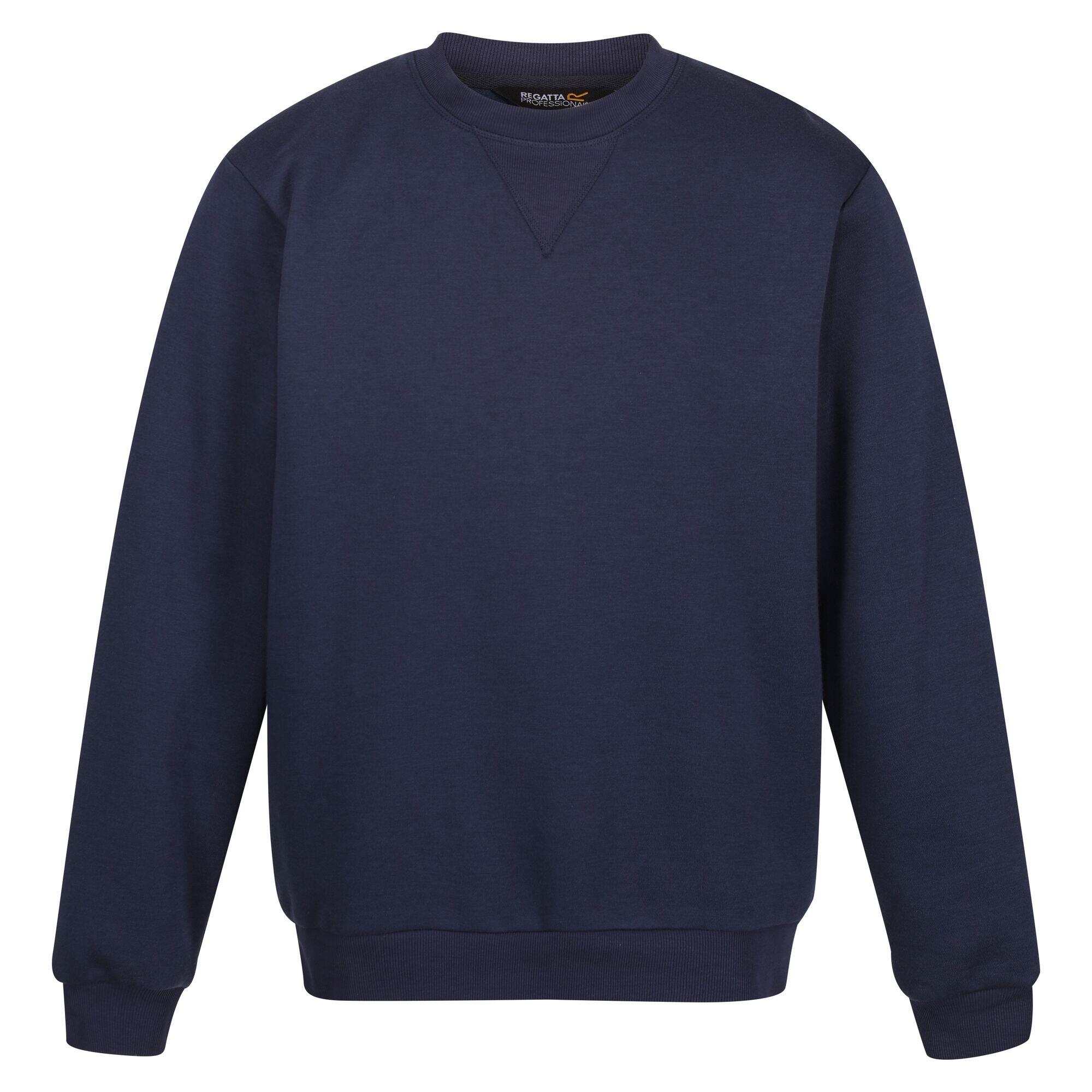 Mens Pro Crew Neck Sweatshirt (Navy) 1/4