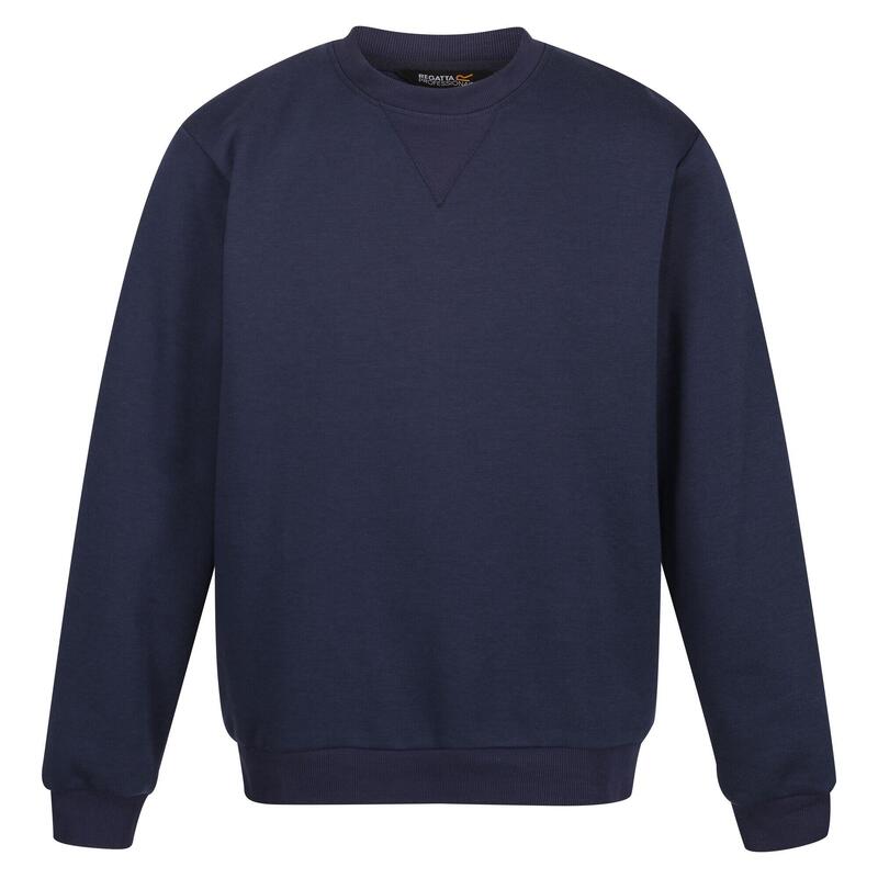 "Pro" Sweatshirt Rundhalsausschnitt für Herren Marineblau