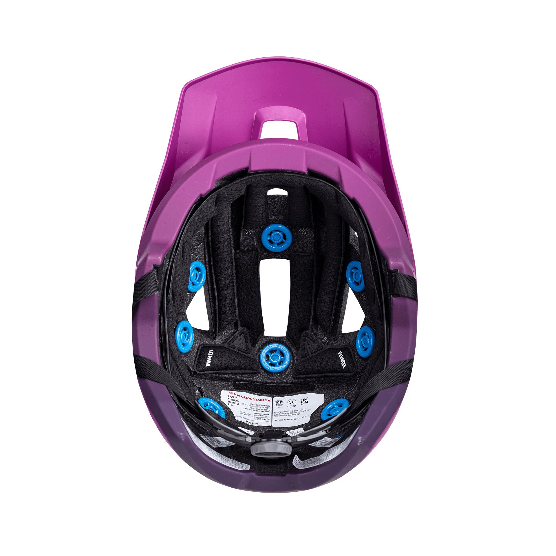 Casque MTB AllMountain 2.0 V27 Violet Homme 7/7