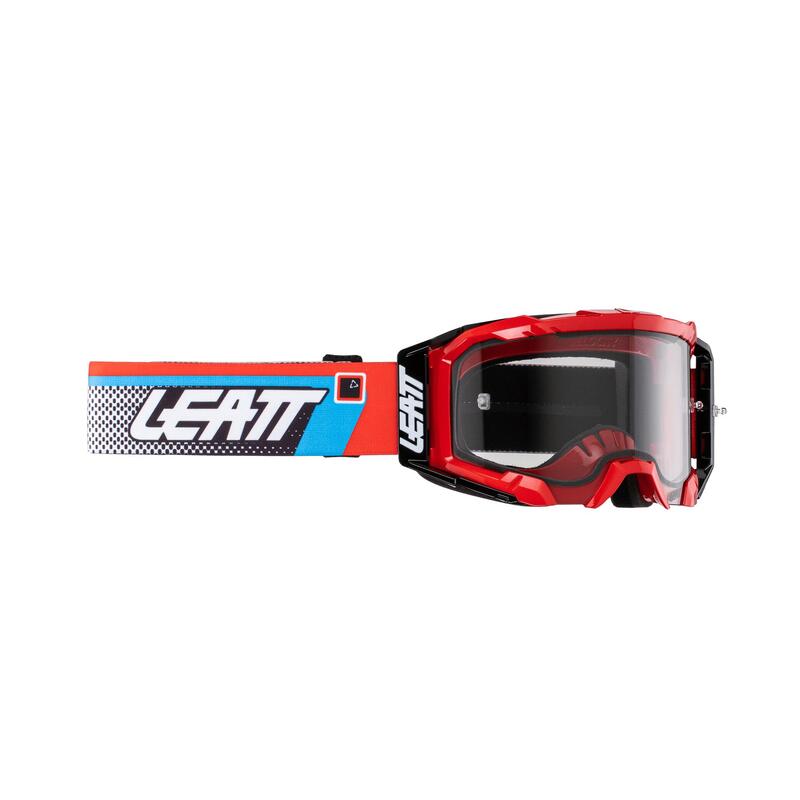 Goggle Velocity 5.5 - Rouge Gris clair 58