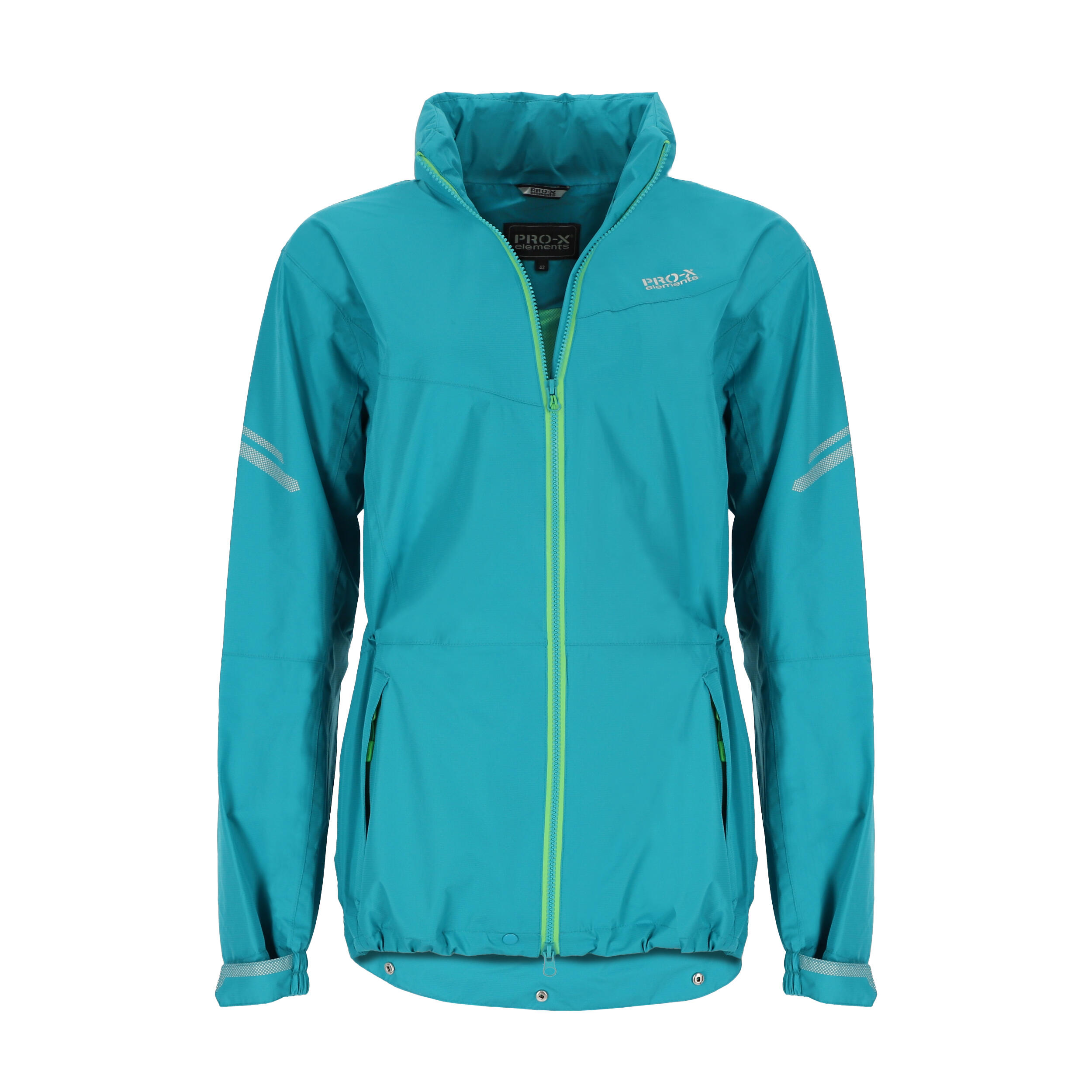 PRO-X ELEMENTS Damen Funktionsjacke VRONI Neon Türkis-Blau