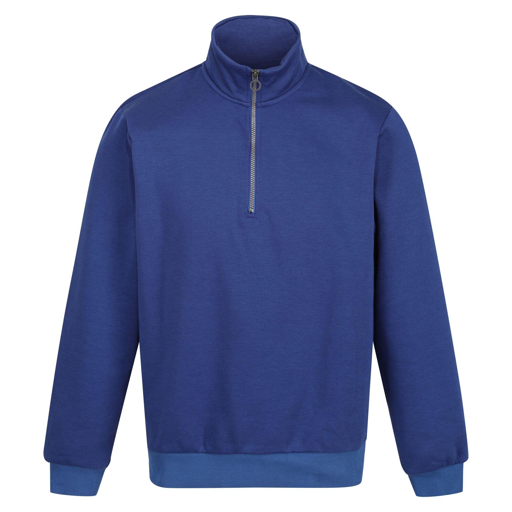 Mens Pro Quarter Zip Sweatshirt (New Royal) 1/5