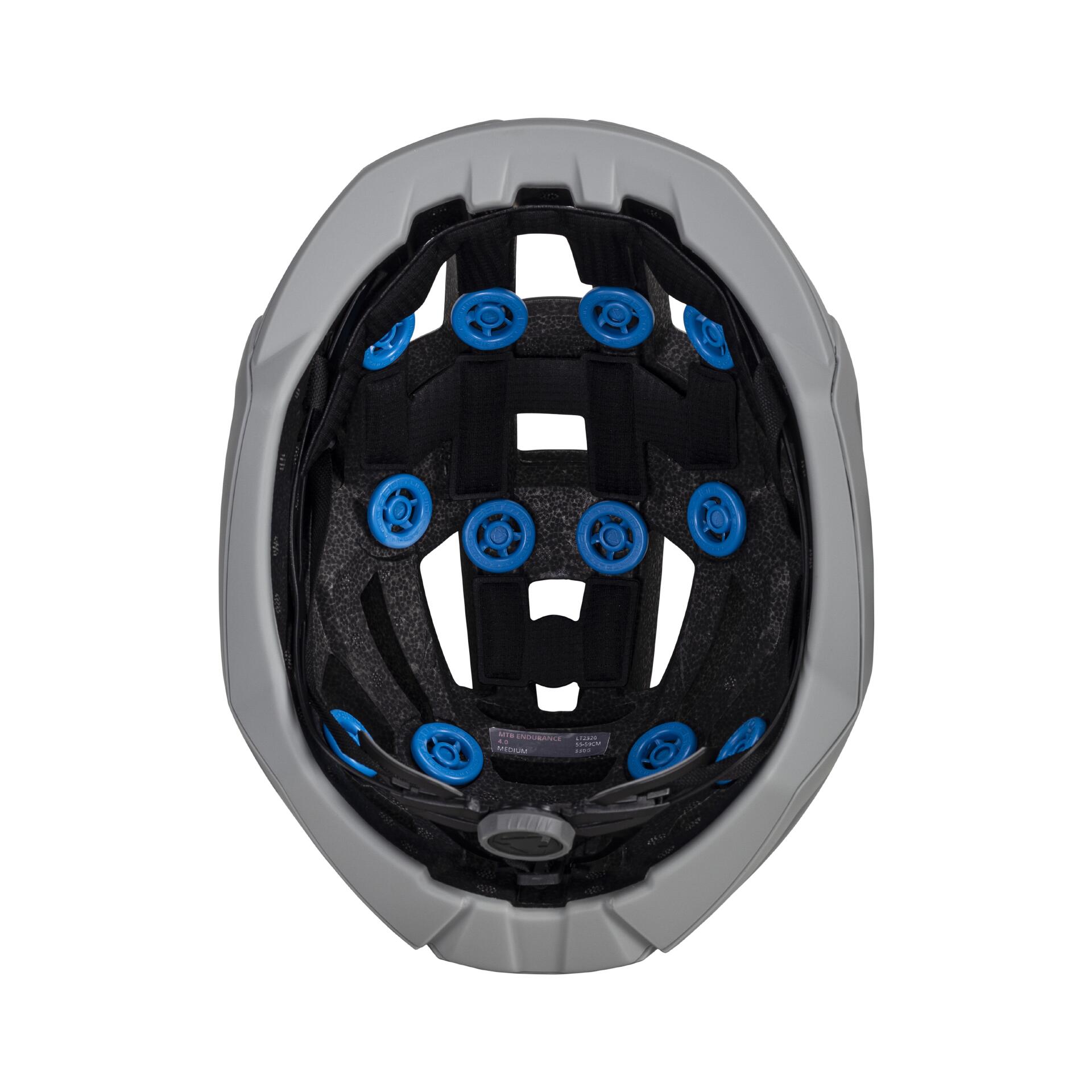 Casco MTB Endurance 4.0 V24 con sistema di chiusura FidLock Grigio Uomo 7/7