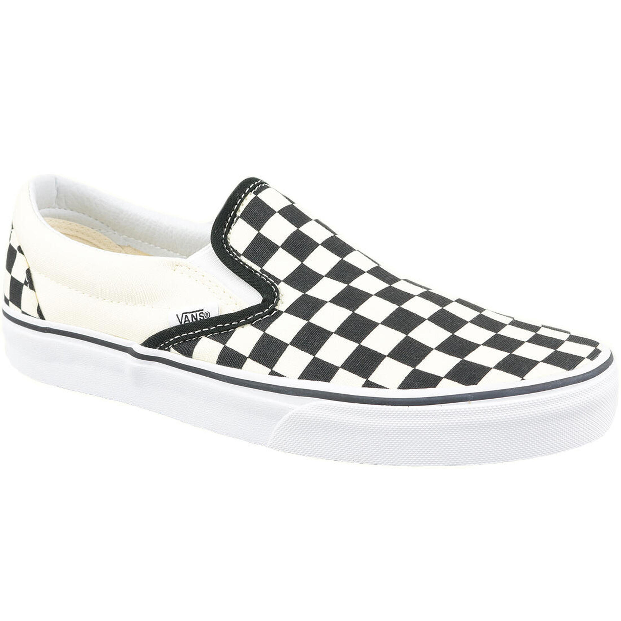 Vans - Baskets Pour Hommes Classic Slip-on - Baskets - Beige|blanc|noir - 42,5 - Decathlon