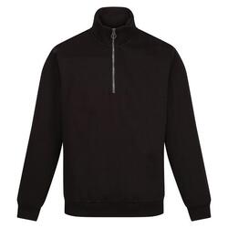 Heren Pro Quarter Zip Sweatshirt (Zwart)