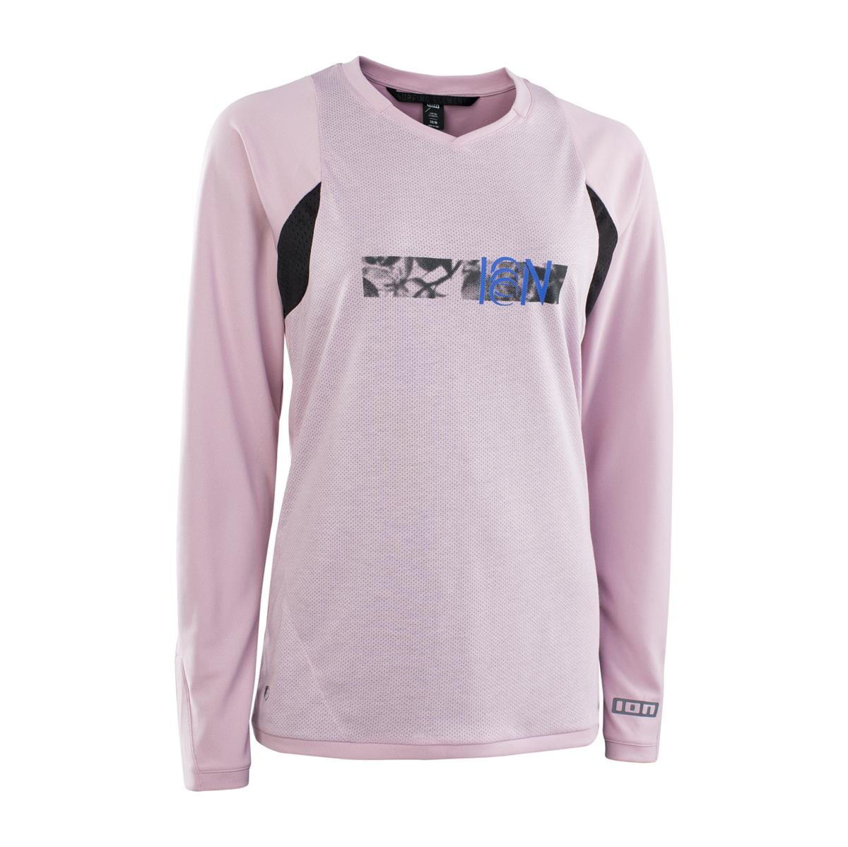 ION Bike Tee Scrub Amp LS dames - Donker Lavendel