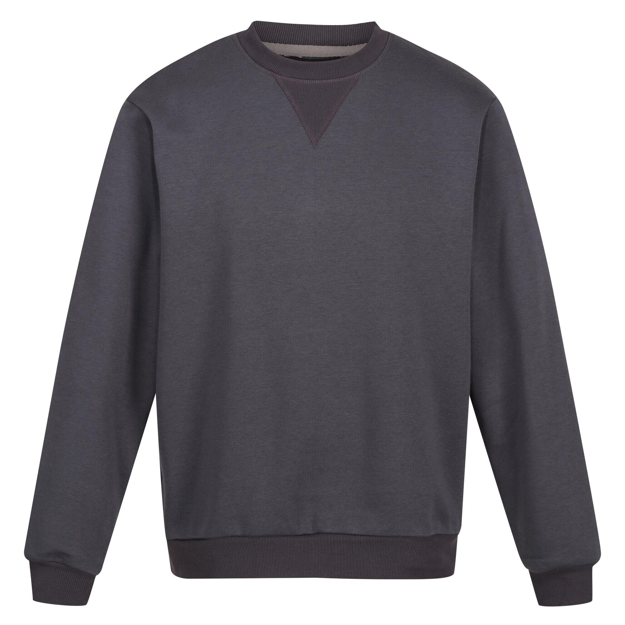 REGATTA Mens Pro Crew Neck Sweatshirt (Seal Grey)