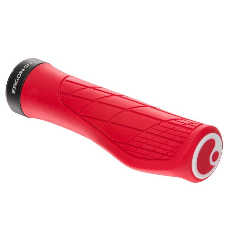 Chwyty Rowerowe gripy Ergon GA3 Large Risky Red