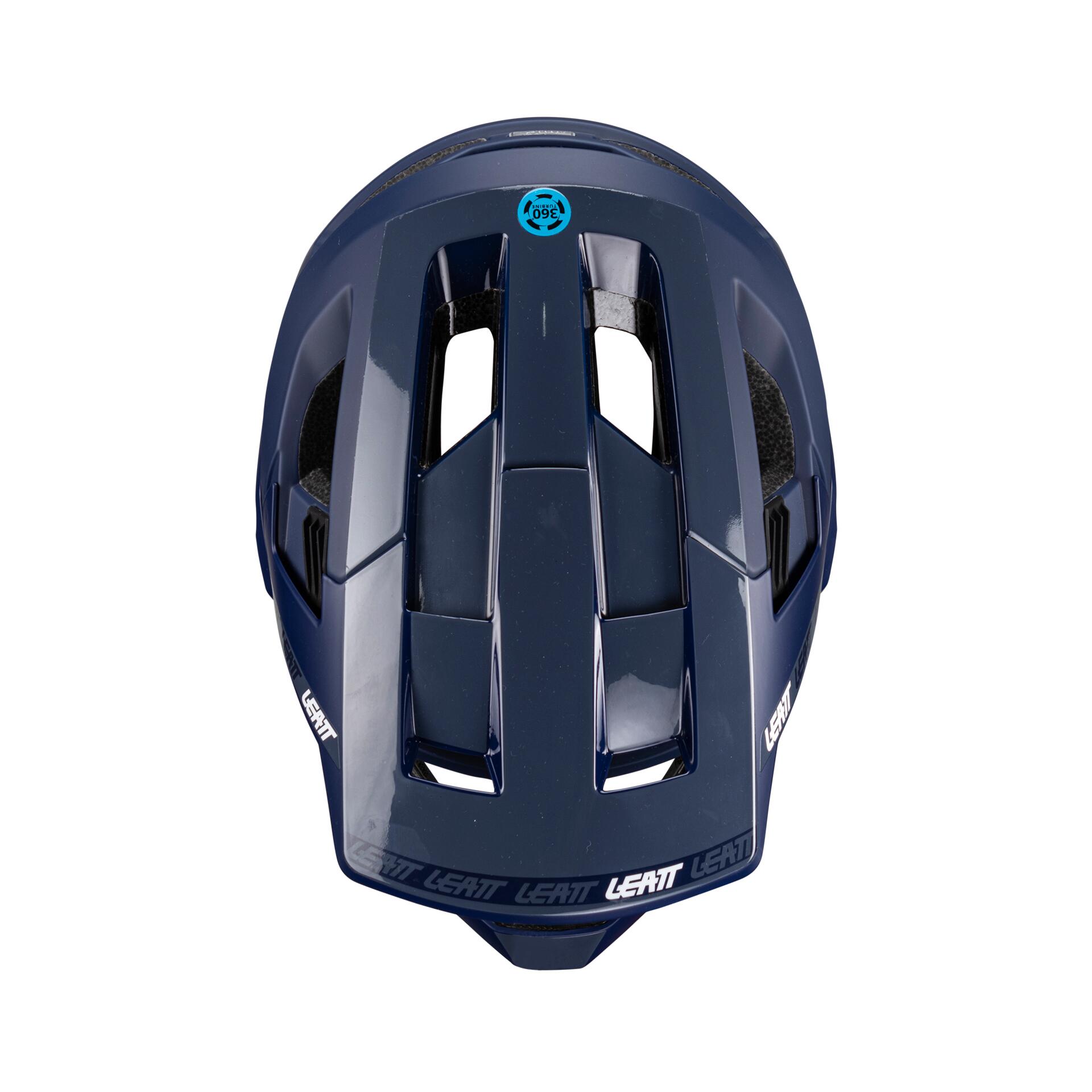 Casque MTB Enduro 4.0 V24 certifié DH avec mentonnière amovible Bleu Homme 6/7