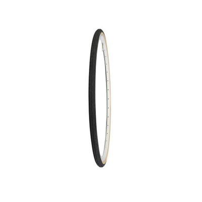 Twin rail courier 28 inch band 700c - zwart - skinwall - single compound