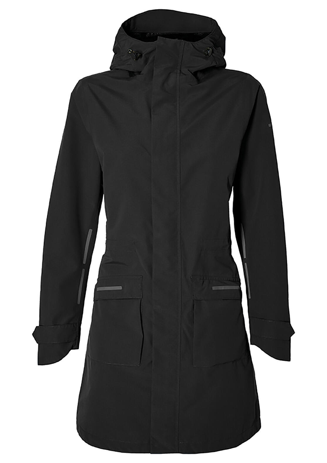 BASIL BASIL Fiets regenparka Mosse Dames zwit